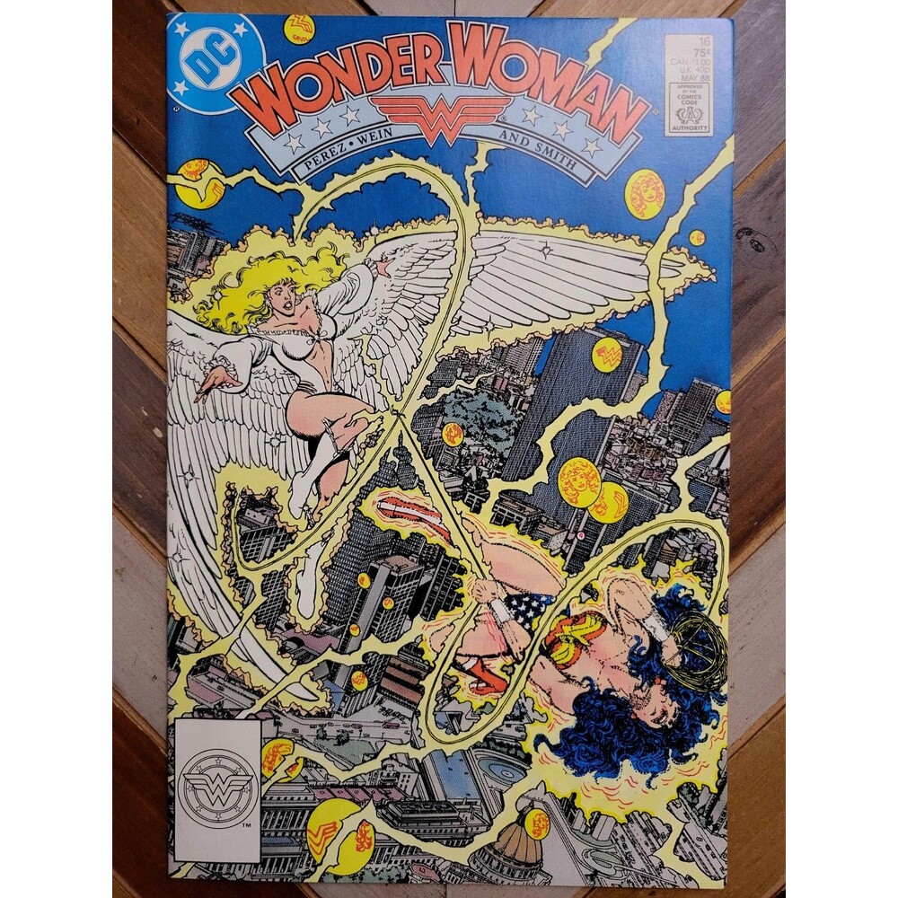 Wonder Woman #16 FN/VF (1988 DC) Silver Swan Story By Len Wein & George Perez!